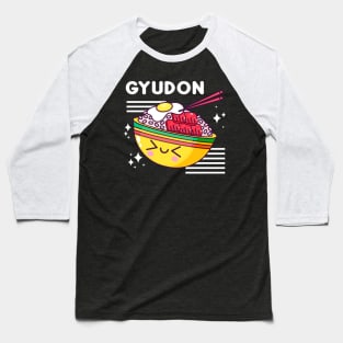 Gyudon Lover Baseball T-Shirt